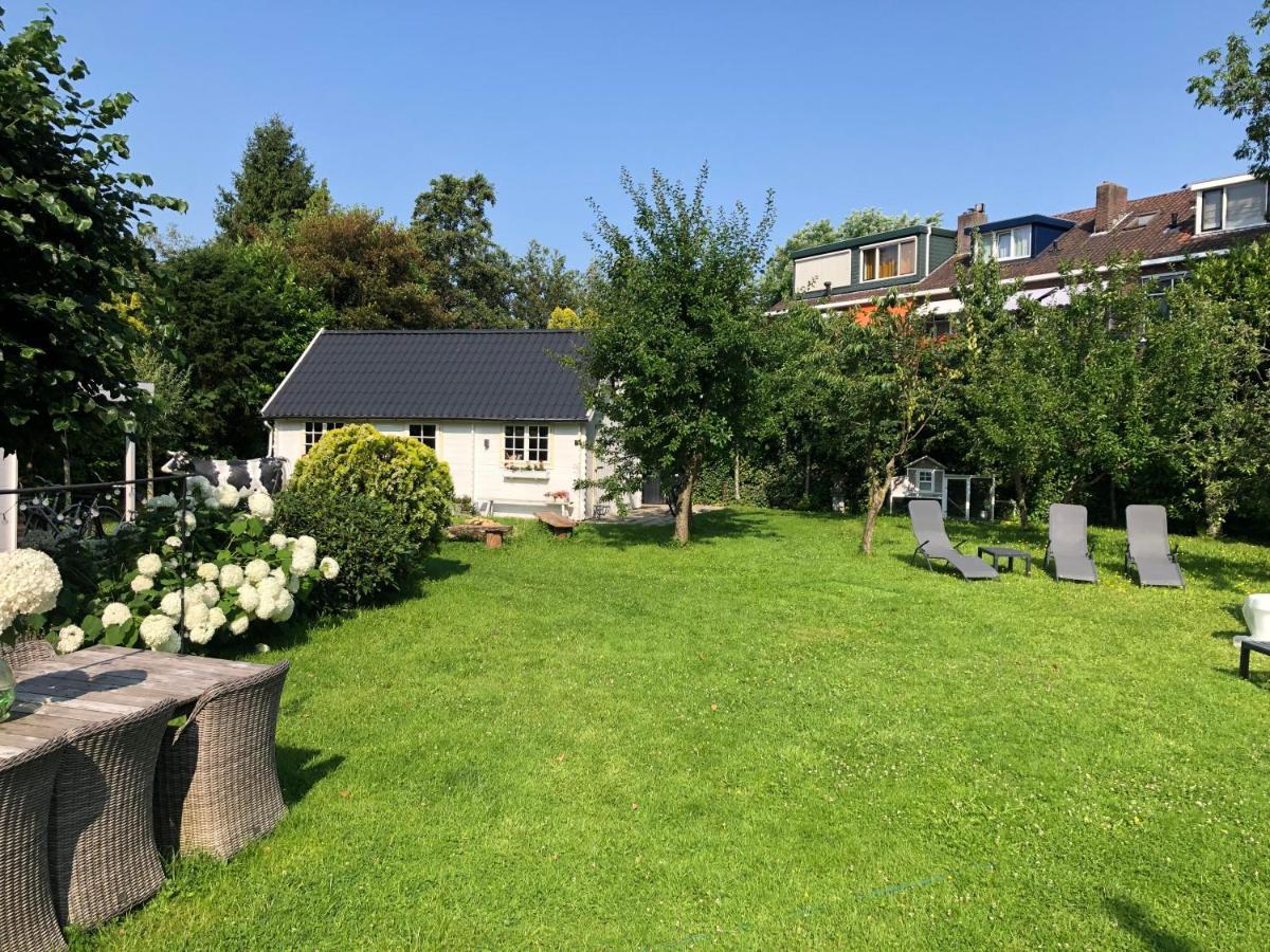 Tiny House In Tuin Van De Statige Villa Mariahof Dordrecht Zewnętrze zdjęcie